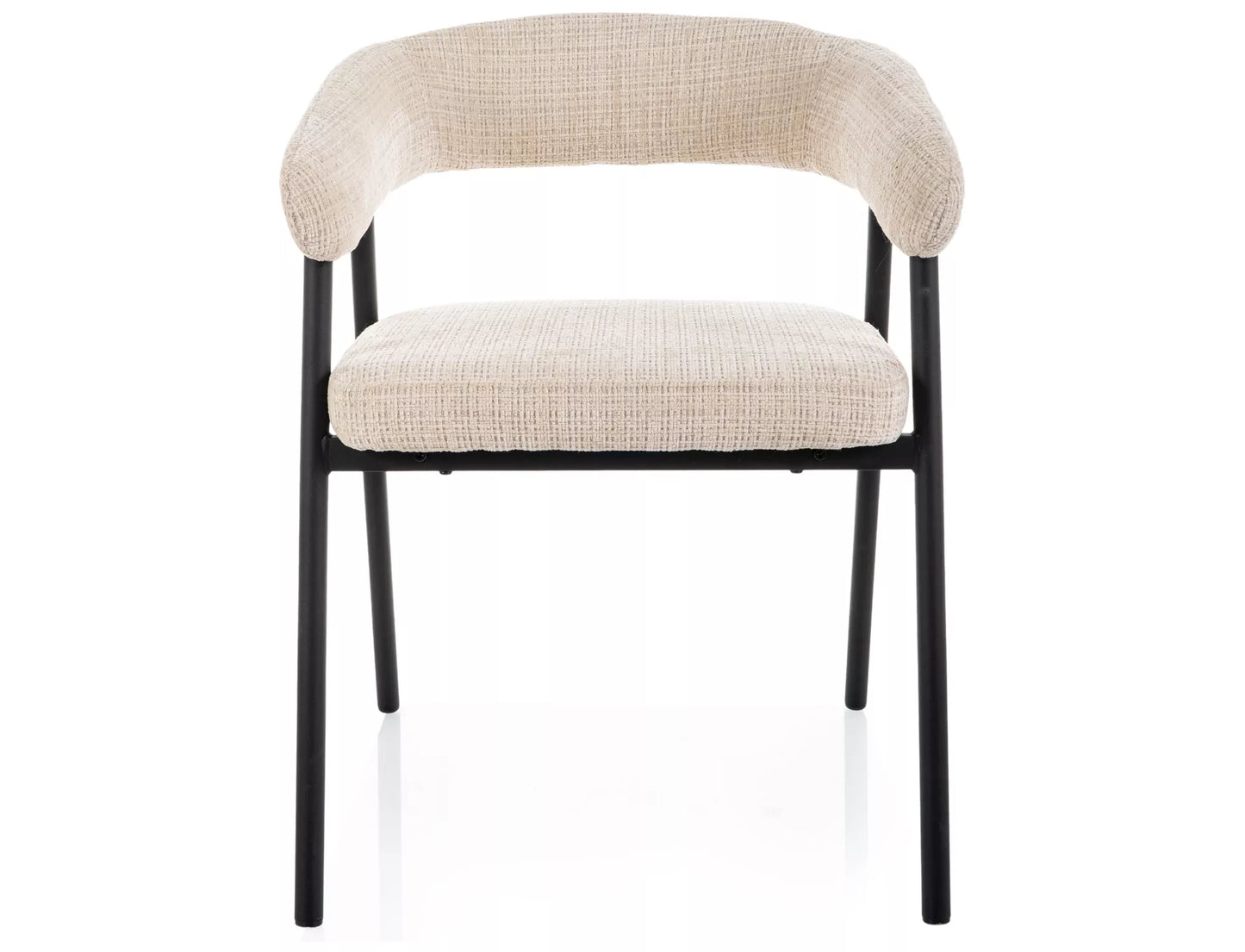 Krēsls Katas 75/57/49 cm bēšs/melns