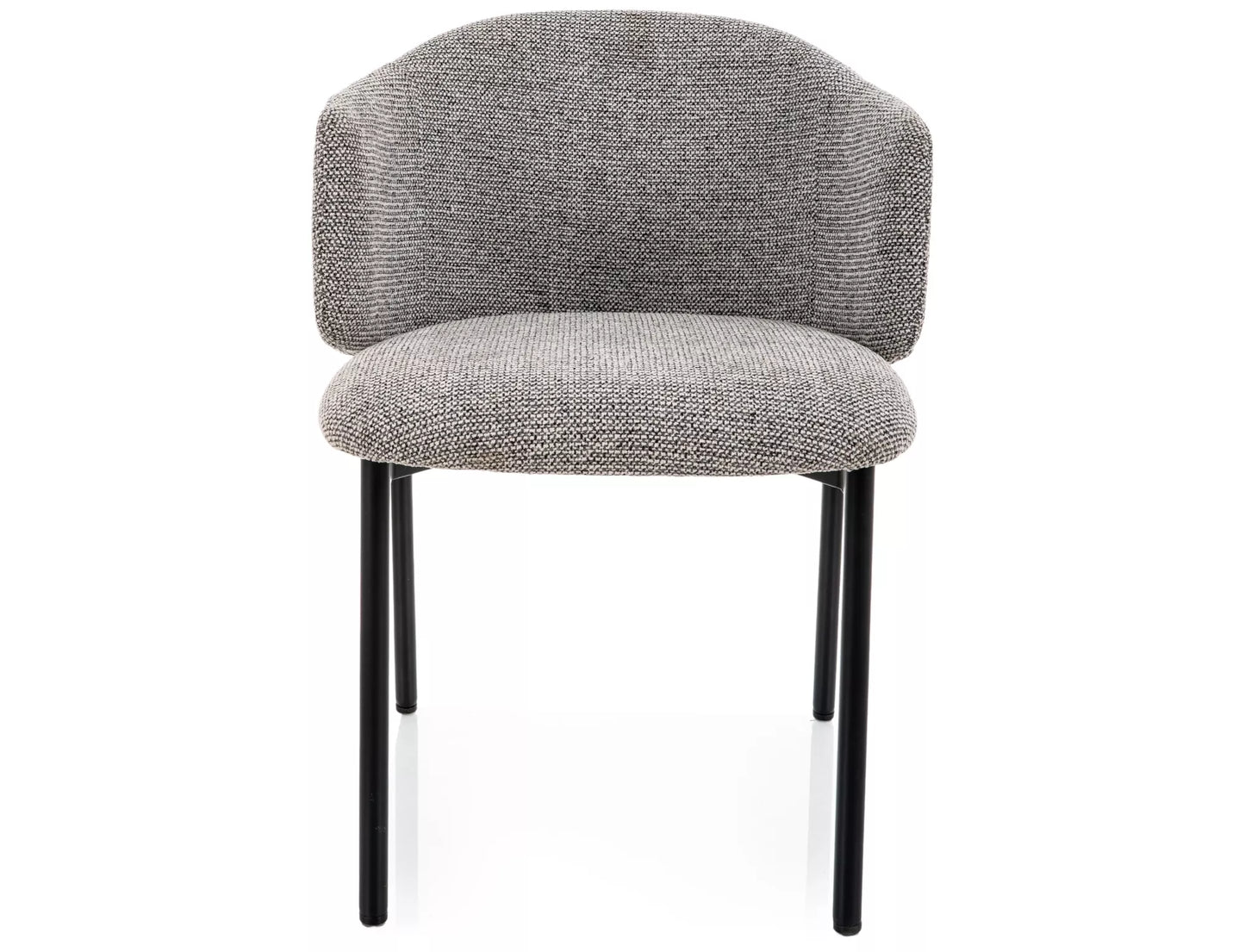 Krēsls Osara 77/54/50 cm pelēks/melns