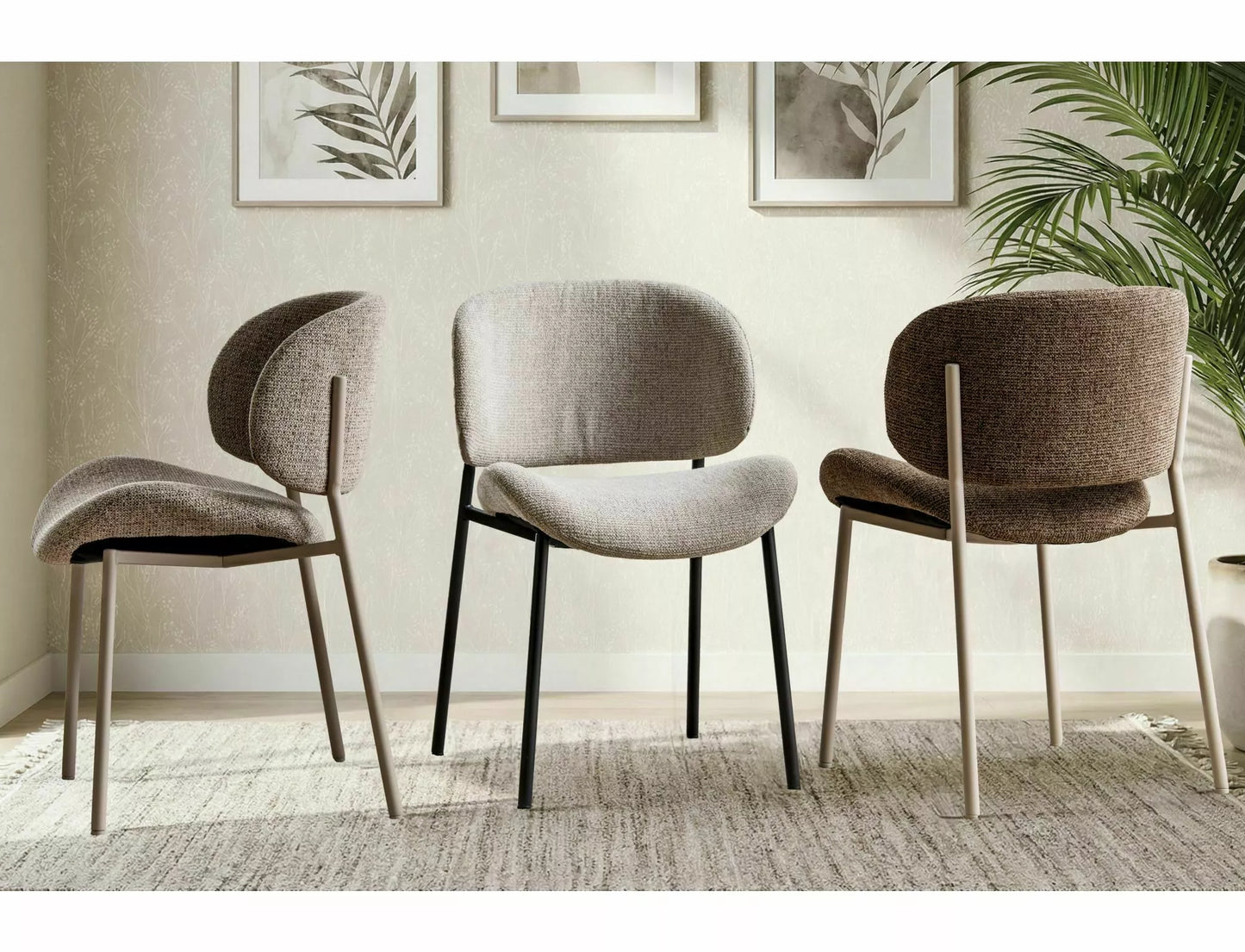 Krēsls Kito 81/59/52 cm Noelle 45/melns