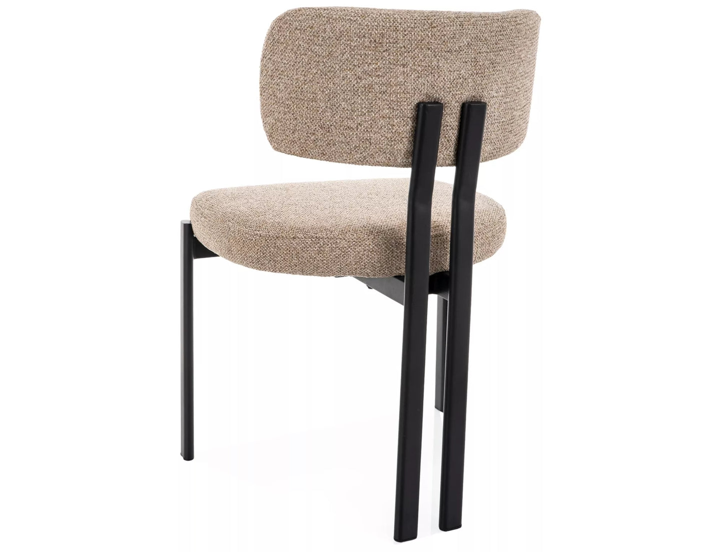 Krēsls Misori 81/57/49 cm bēšs/melns