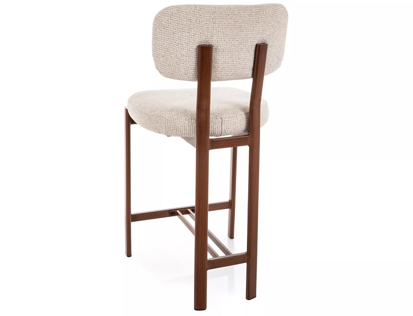Bāra krēsls Misori 92/45/62 cm gaiši bēšs/rieksts