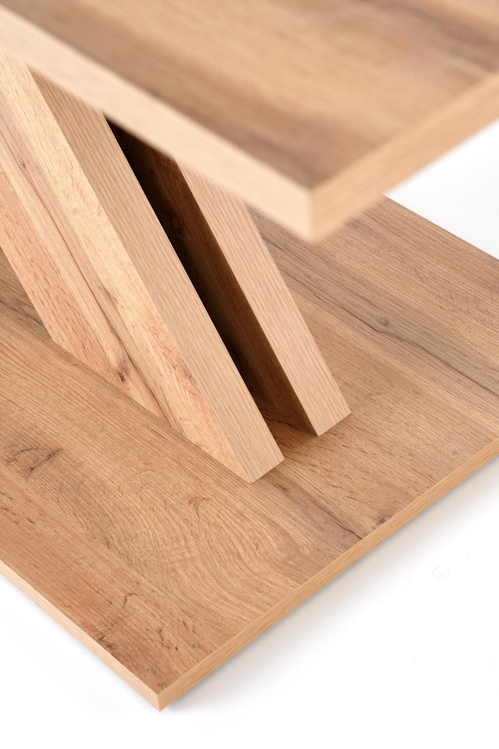 Galds Xareo 130/85/76 cm wotan ozols/melns - N1 Home