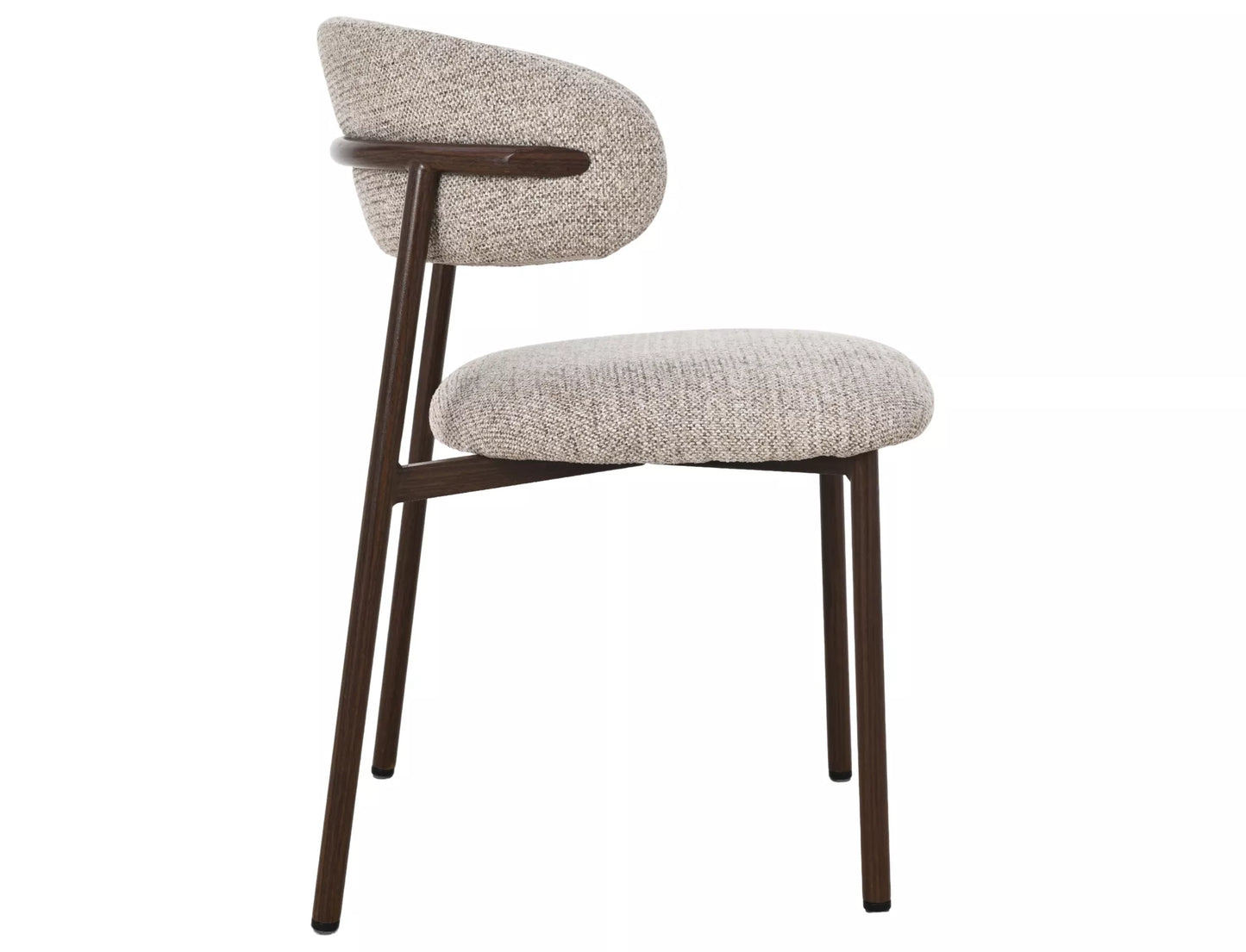 Krēsls Elts 80/56/49 cm bēšs/rieksts