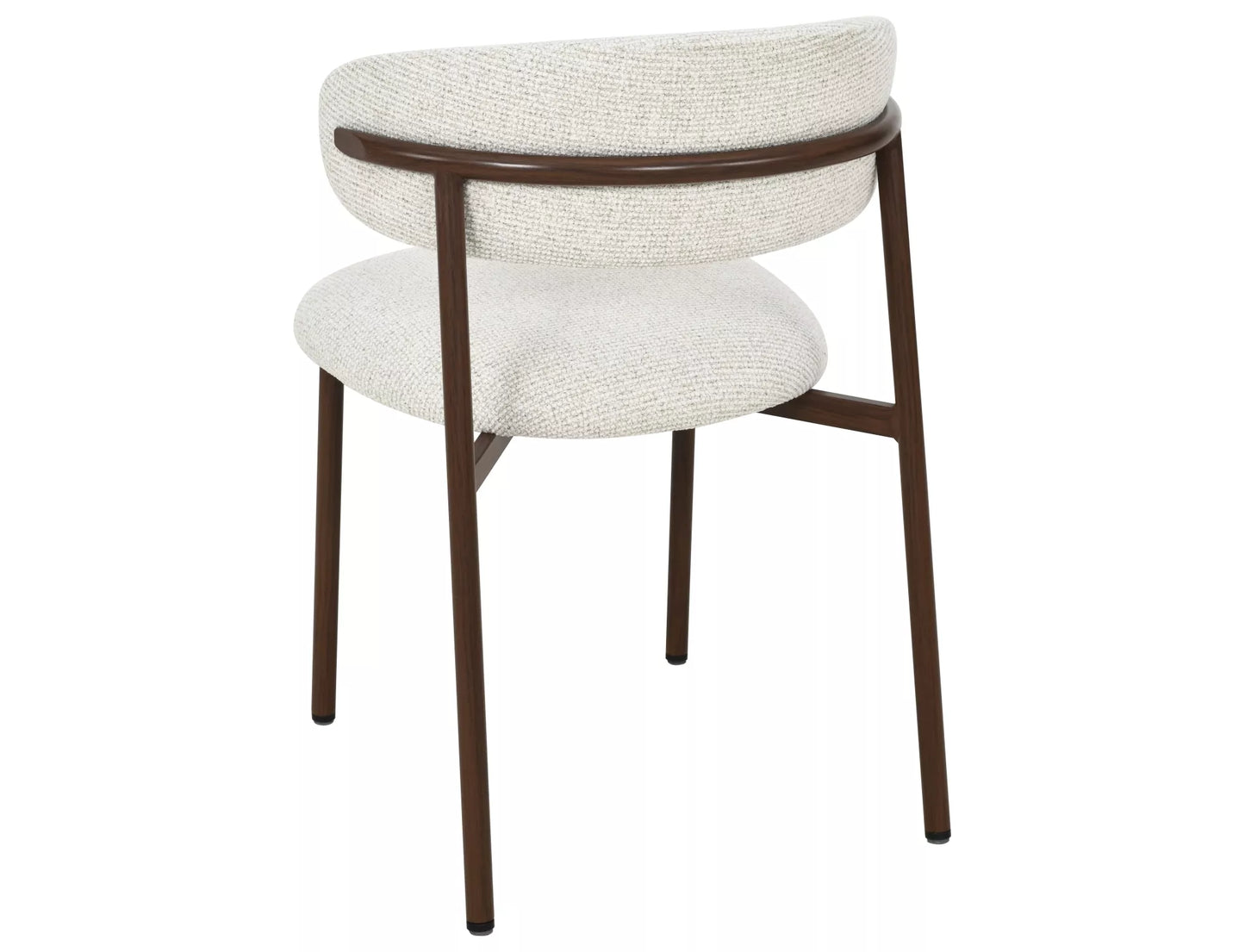 Krēsls Elts 80/56/49 cm gaiši bēšs/rieksts