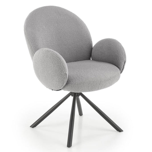 Krēsls Cupsi 64/63/90/46 cm pelēks - N1 Home