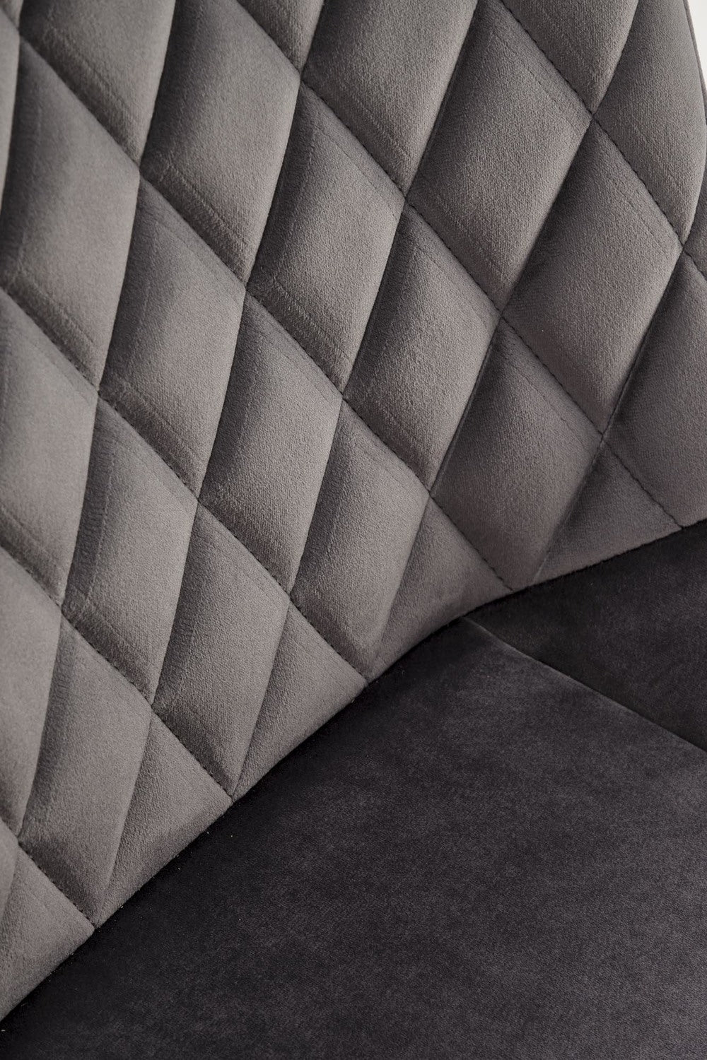 Krēsls Boka 46/61/84/48 cm pelēks - N1 Home