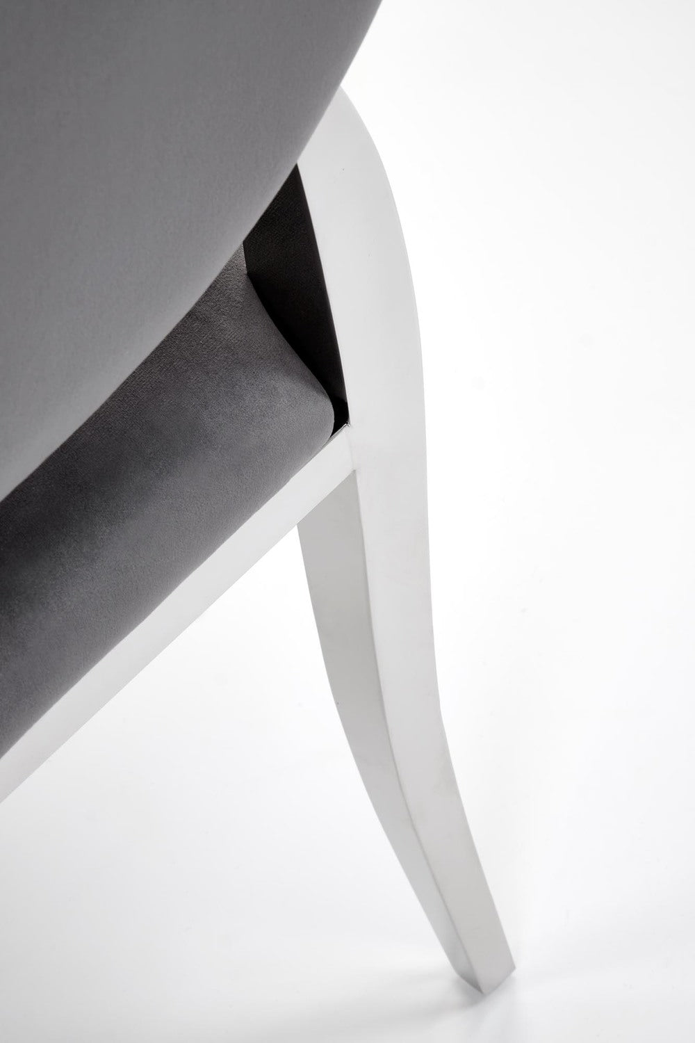 Krēsls Roy 48/52/96/46 cm pelēks/sudraba - N1 Home