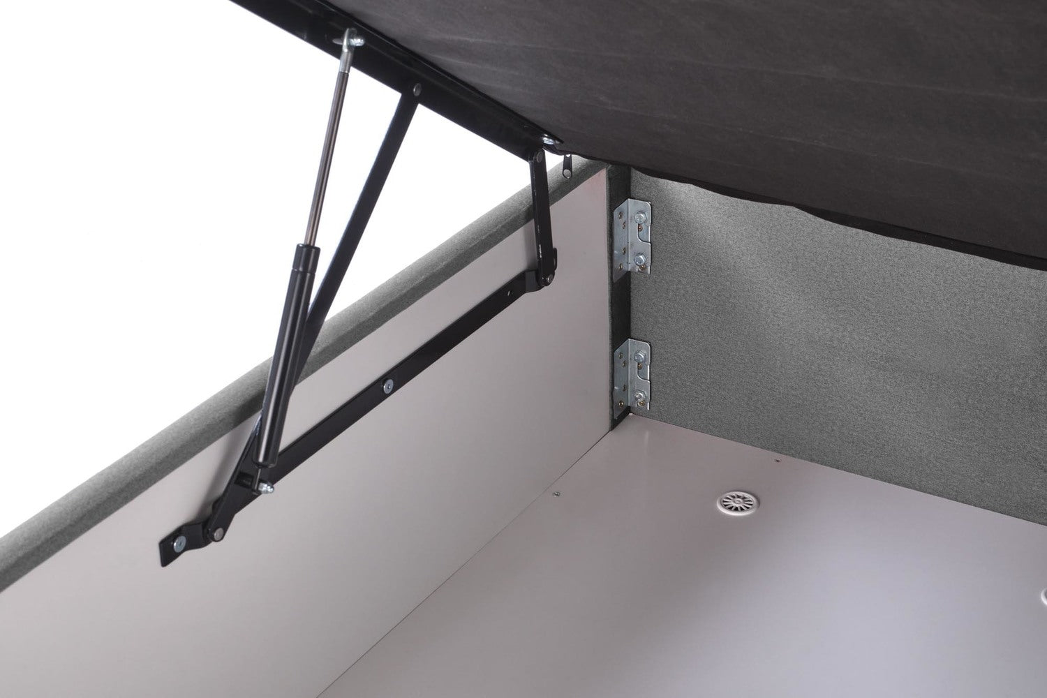 Gulta Asen 162/210/121 cm pelēks - N1 Home