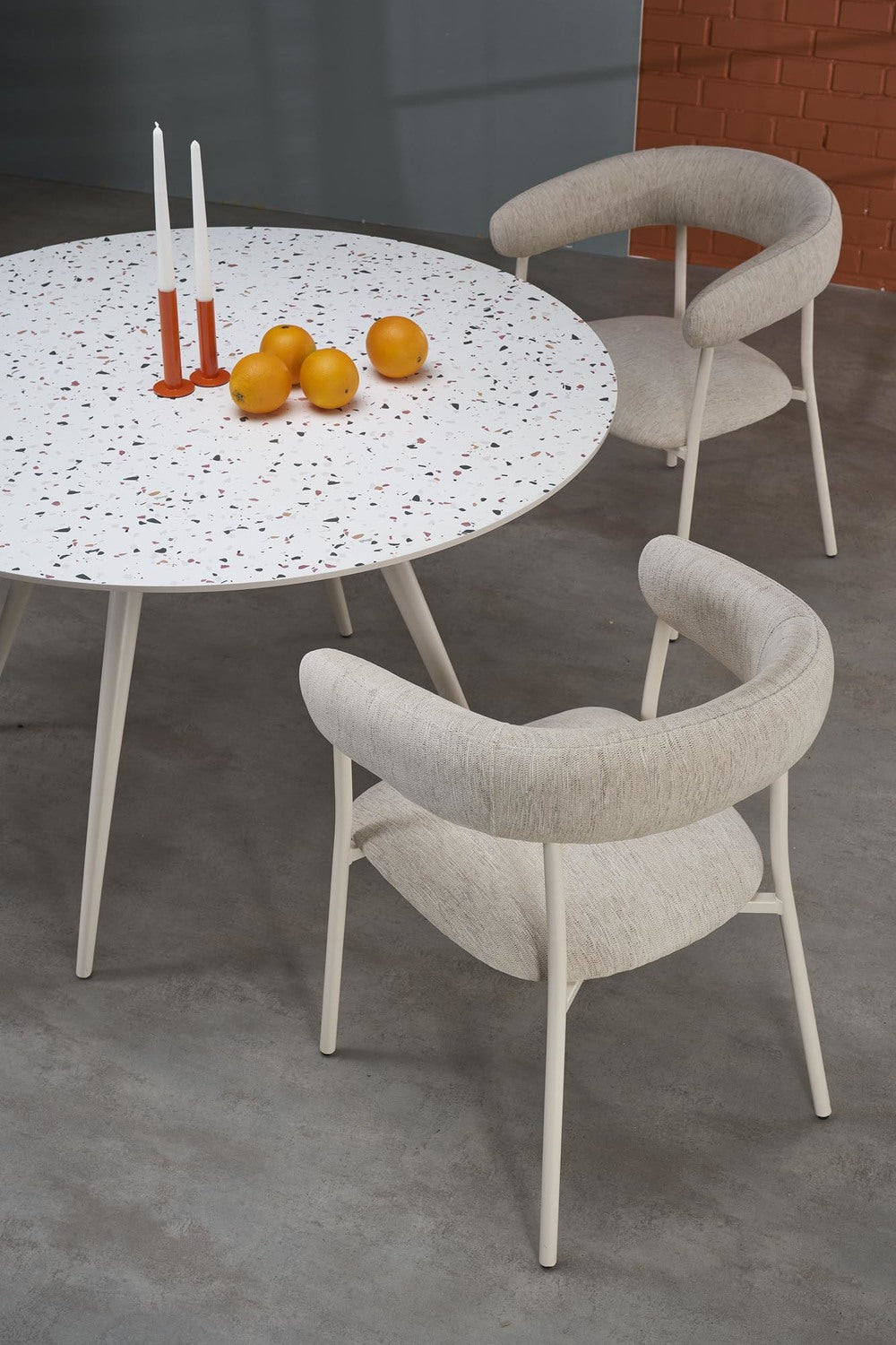 Galds Aram 120/76/68 cm terrazzo