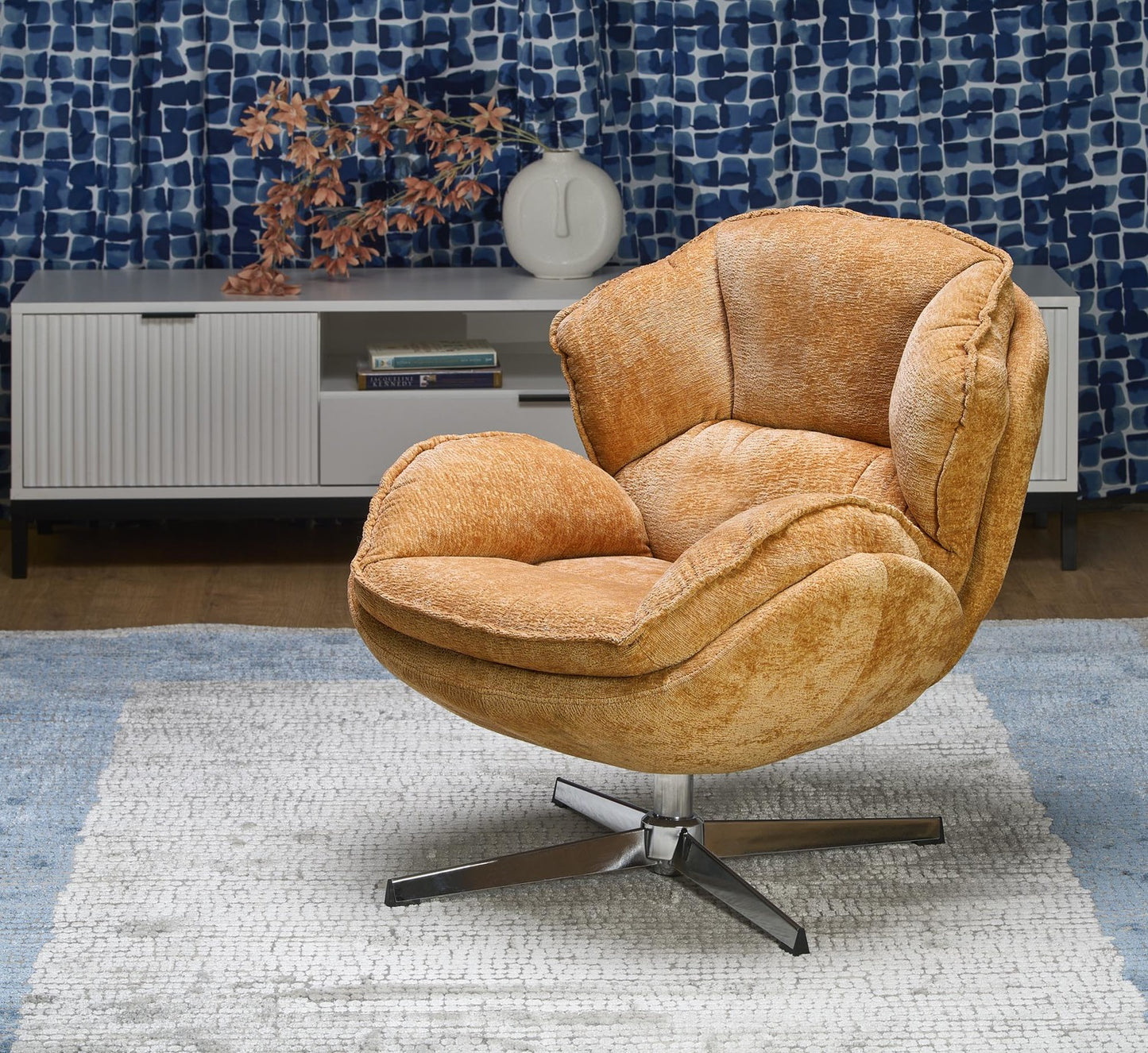 Krēsls Gius 80/84/81 cm sinepes - N1 Home