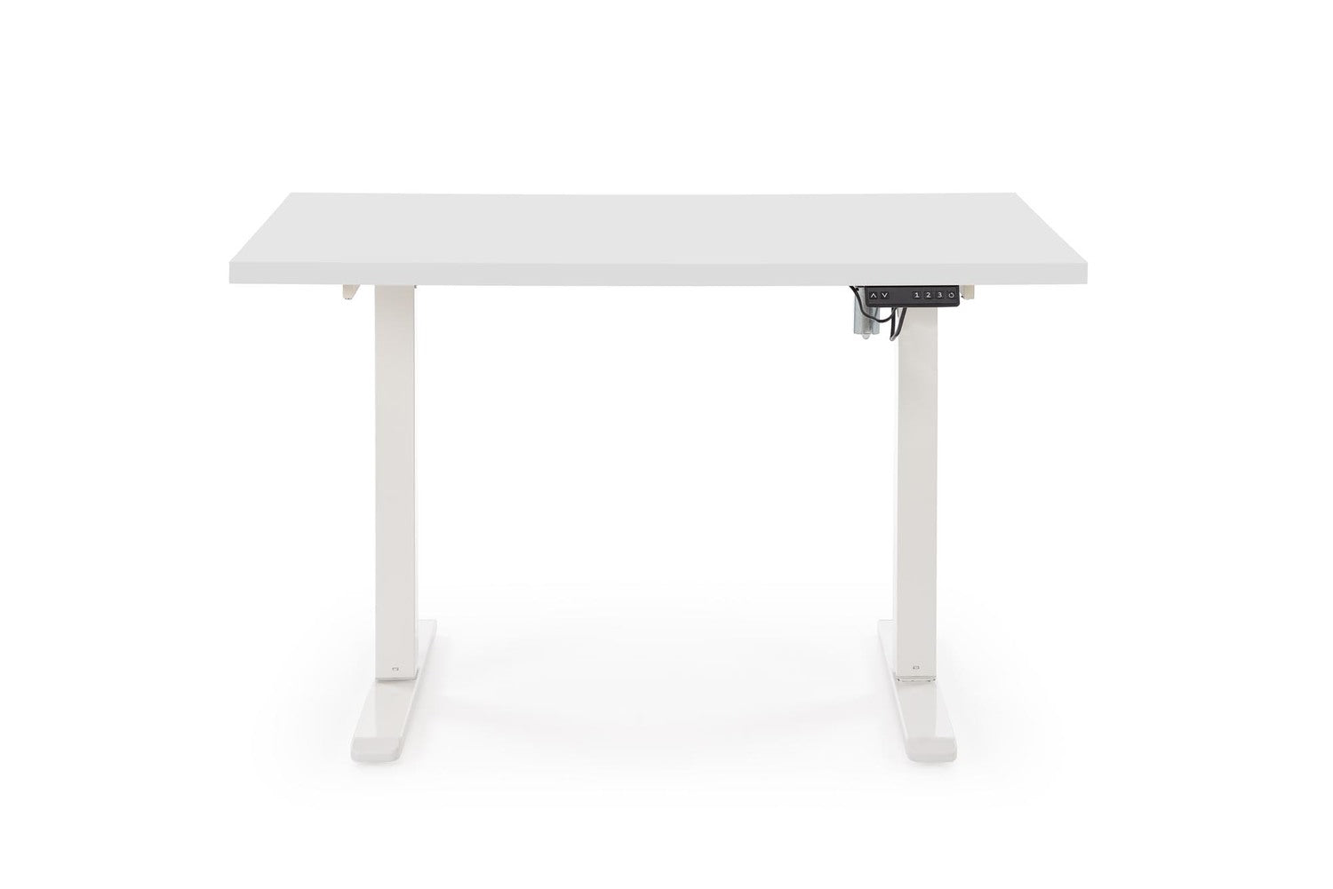 Biroja galds Juras 120/60/75-120 cm  balts - N1 Home