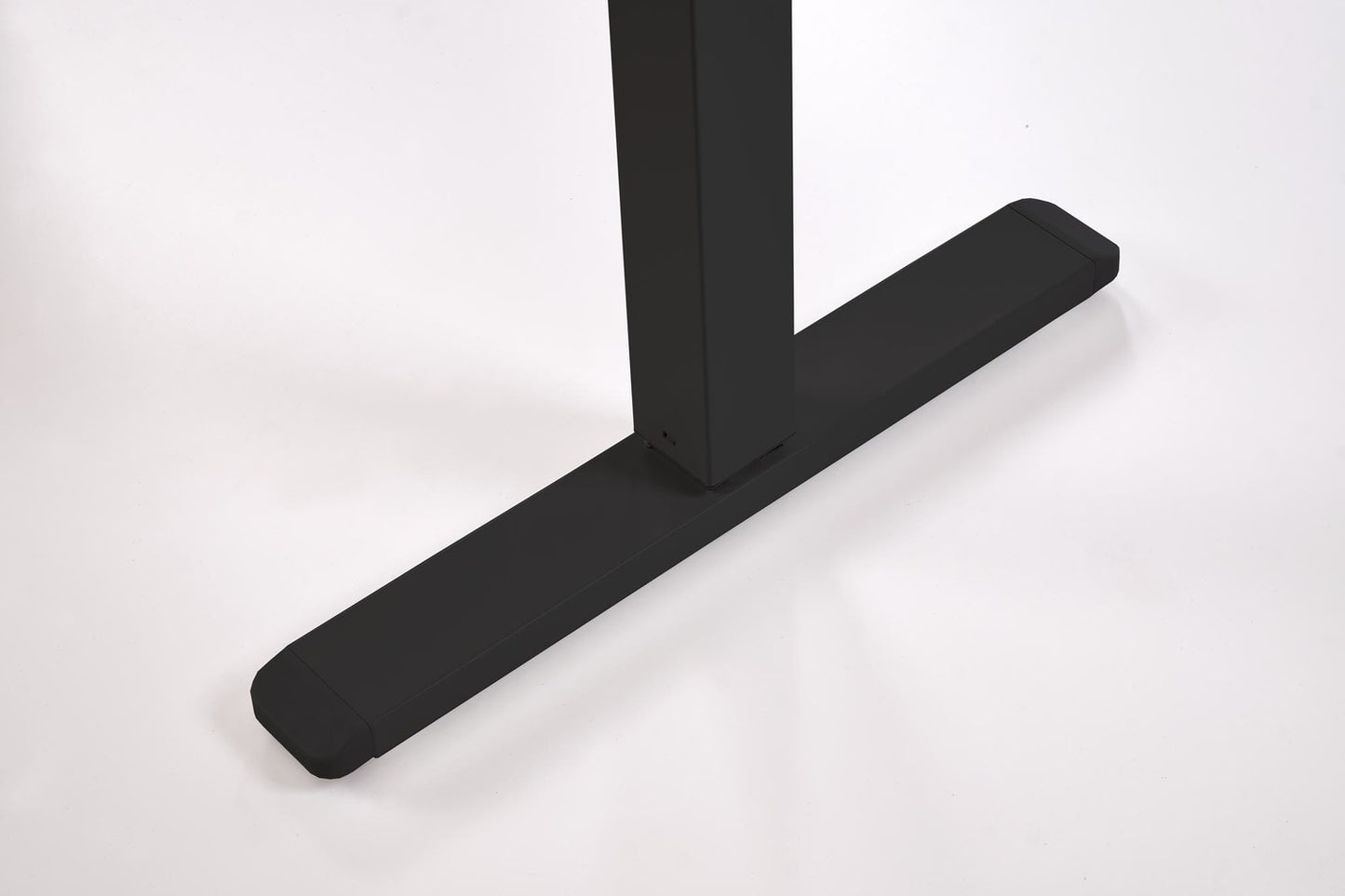 Biroja galds Juras 120/60/75-120 cm balts/melns - N1 Home