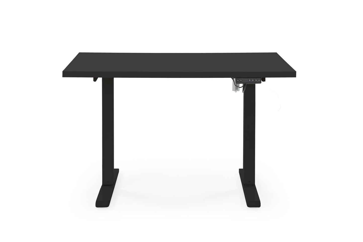 Biroja galds Juras 120/60/75-120 cm melns - N1 Home