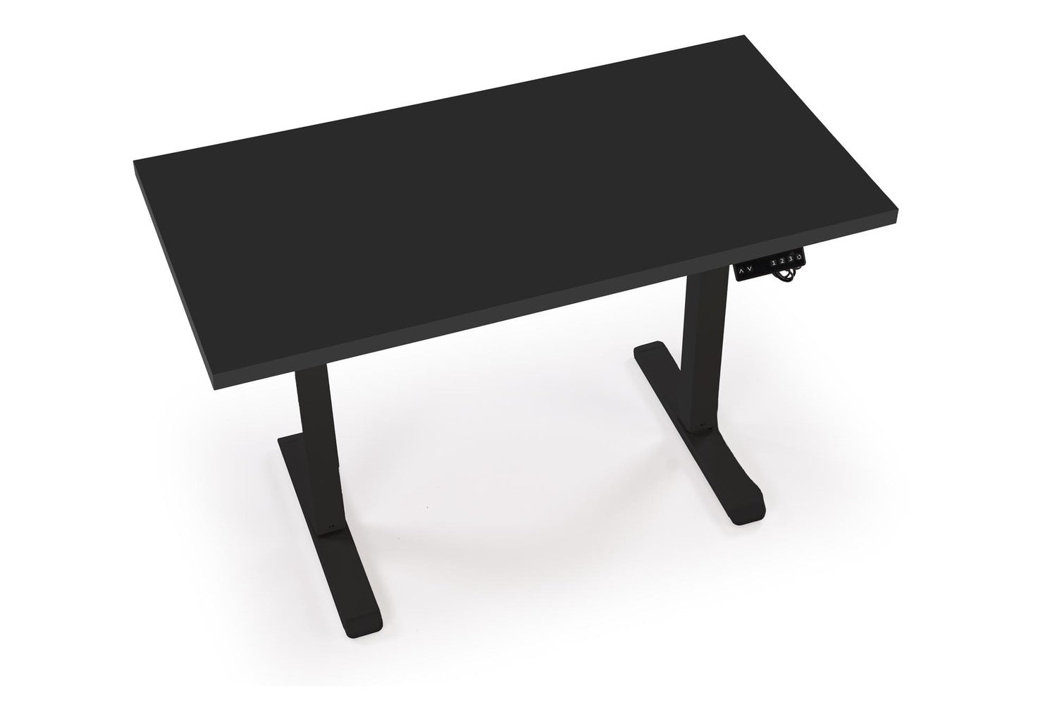 Biroja galds Juras 120/60/75-120 cm melns - N1 Home