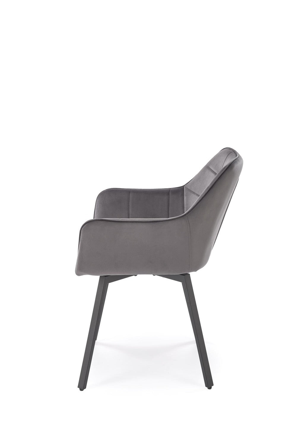 Krēsls Moniks 55/60/89/50 cm pelēks - N1 Home