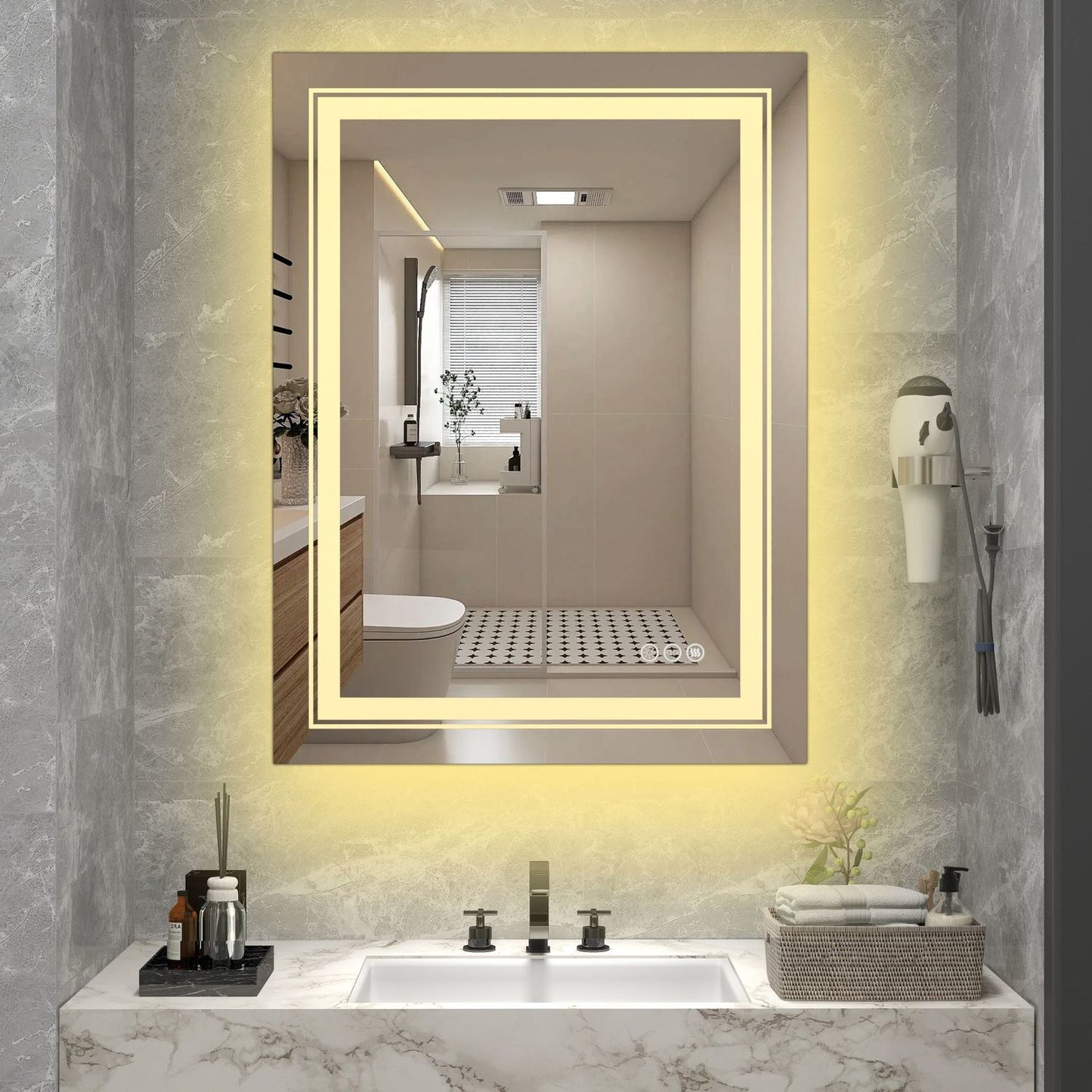 Spogulis Versa 60/80/3,7 cm - N1 Home