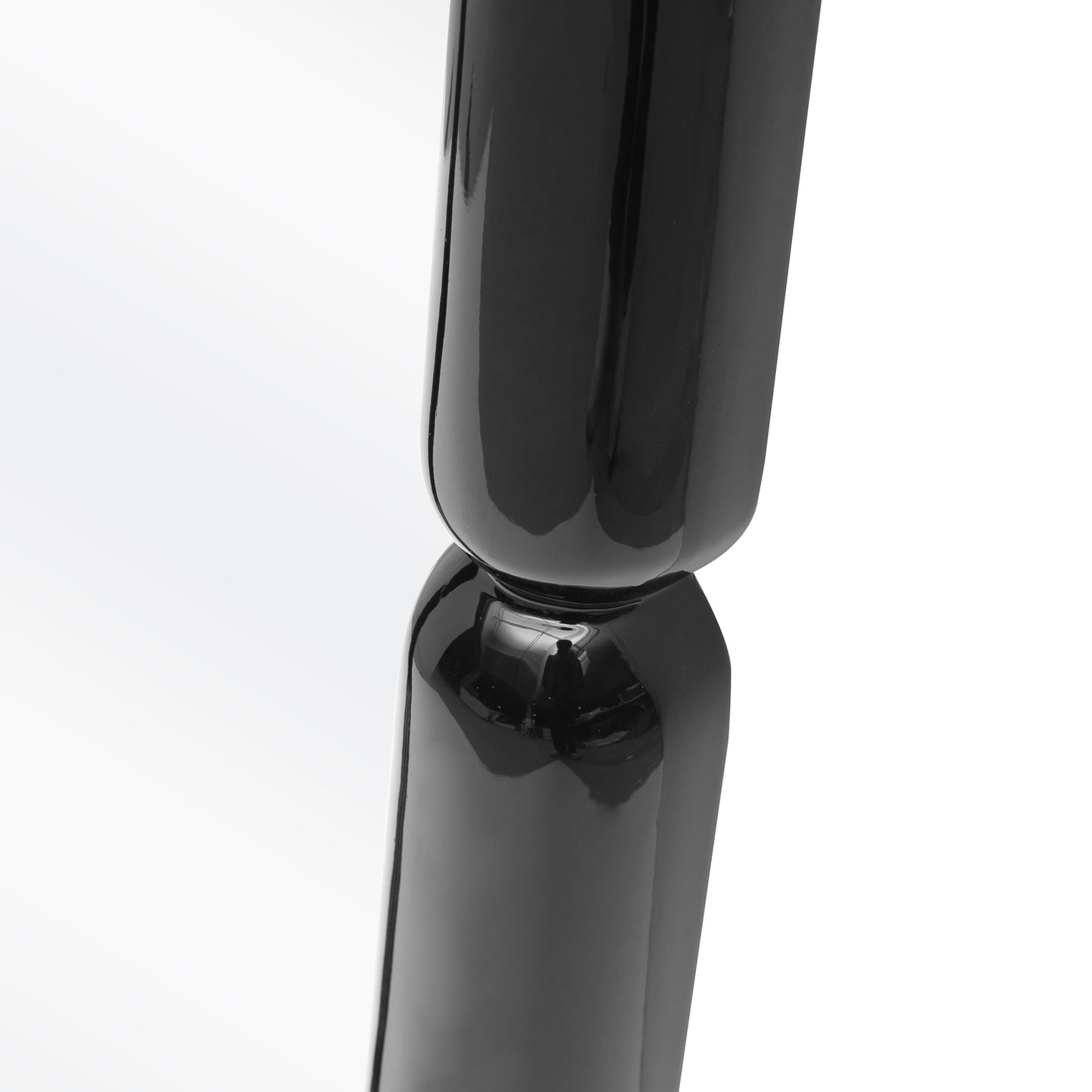 Spogulis Postas 80/50/3,5 cm melns - N1 Home