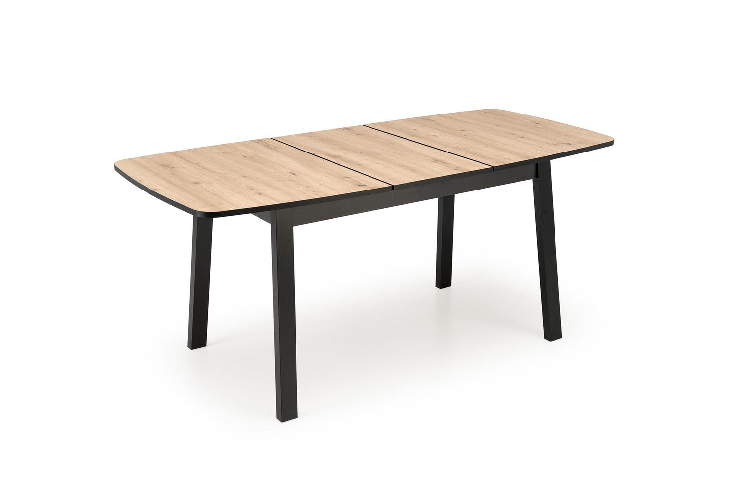 Galds Barrel 130/80/72 cm amatniecisks ozols/melns - N1 Home