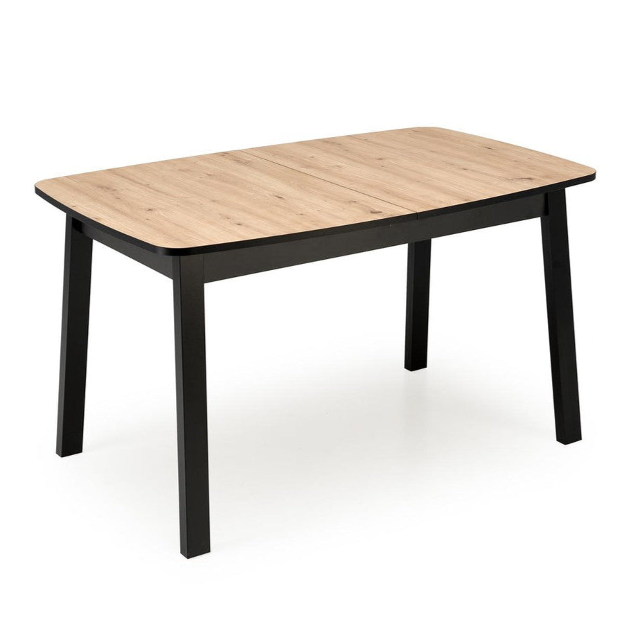 Galds Barrel 130/80/72 cm amatniecisks ozols/melns - N1 Home