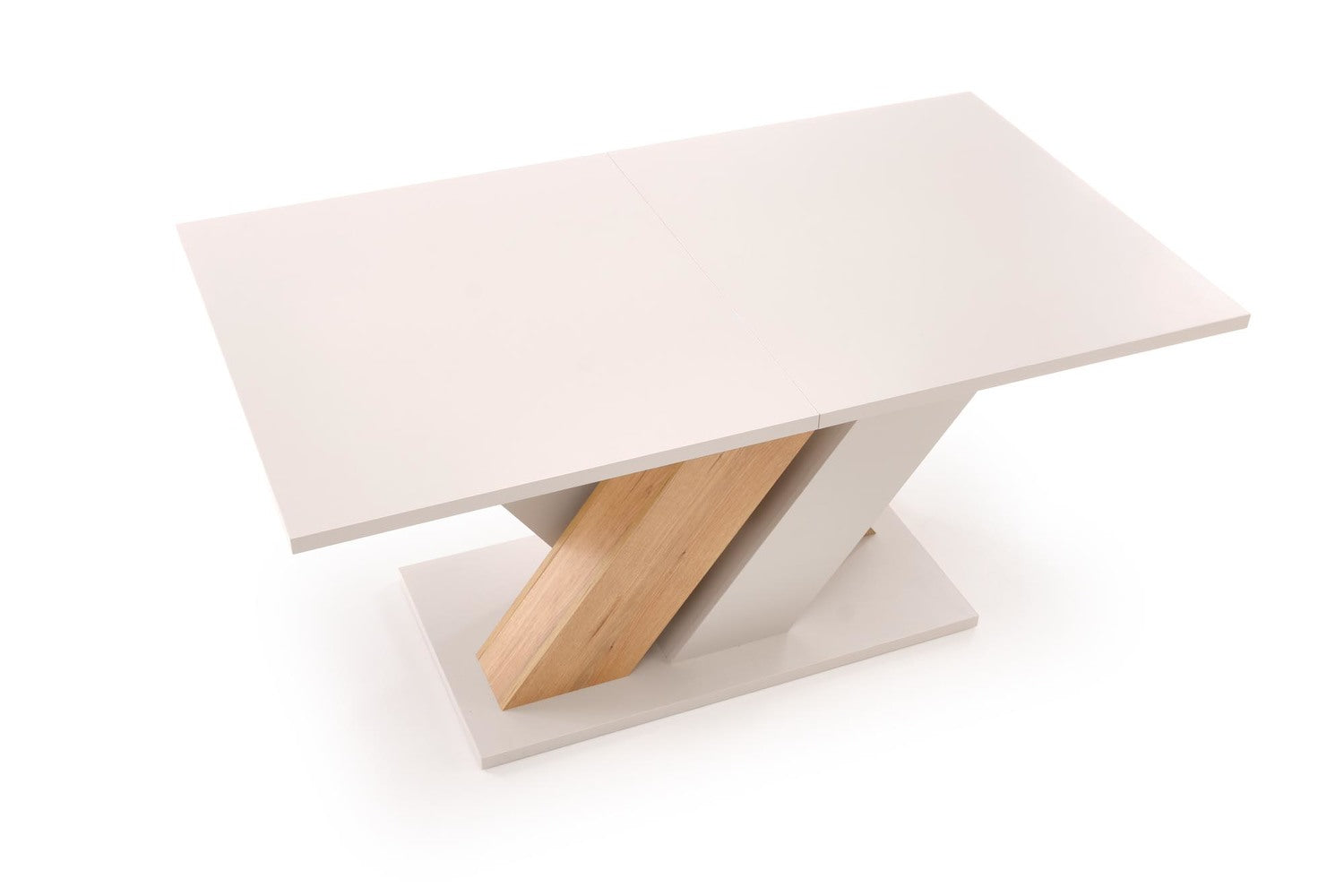 Galds Brans 160/90/77 cm kremonas ozols/kašmirs - N1 Home