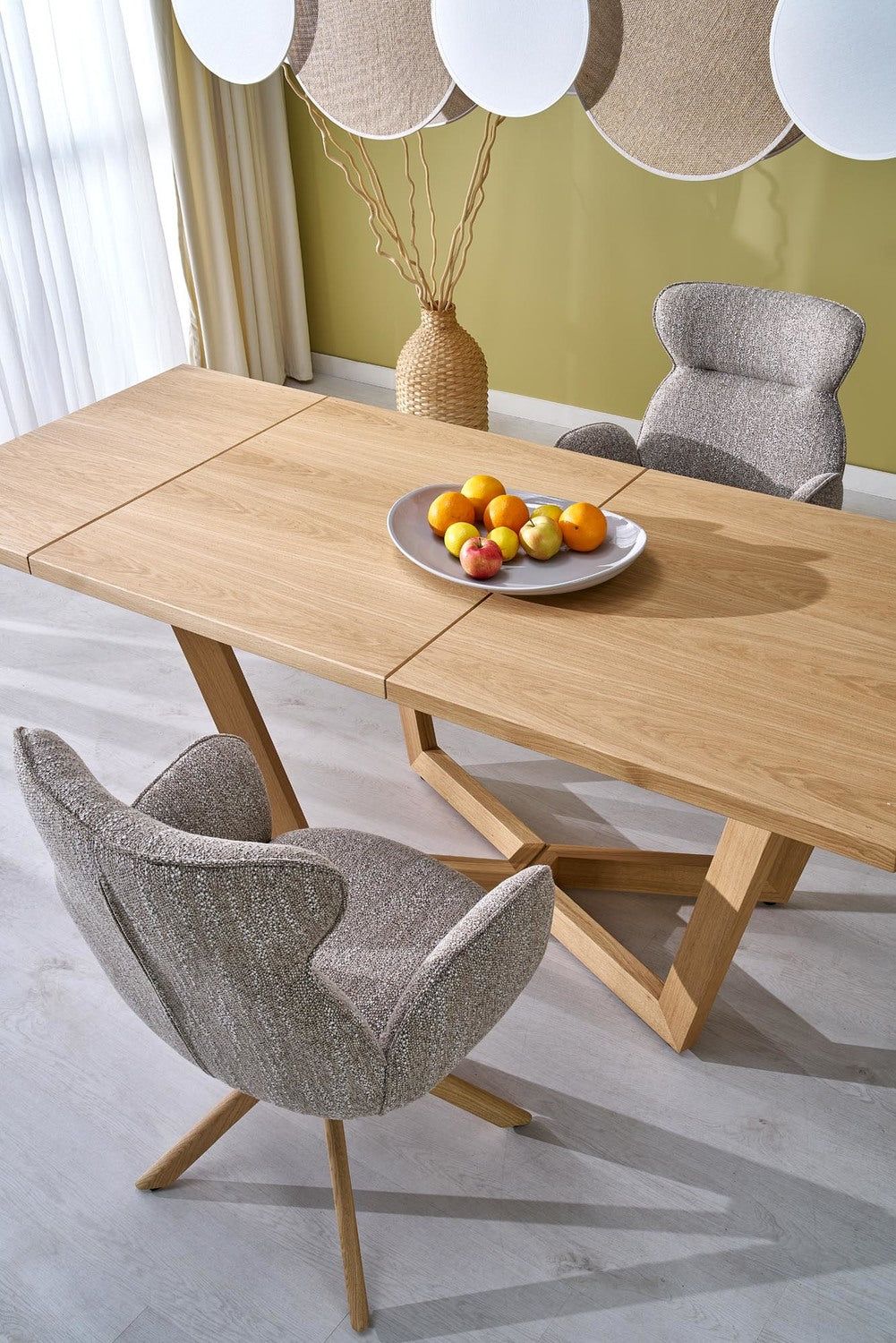 Galds Massi 3 160/90/77 cm ozols/ozols - N1 Home