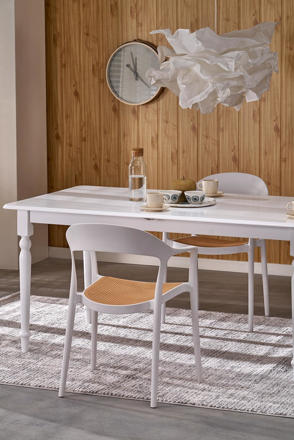 Galds Nelsi 160/90/76 cm balts - N1 Home