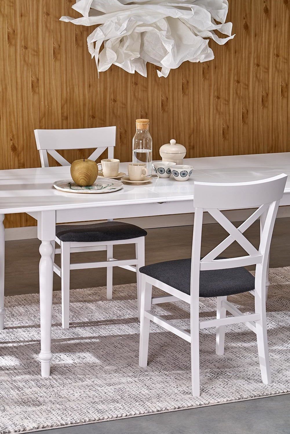 Galds Nelsi 160/90/76 cm balts - N1 Home