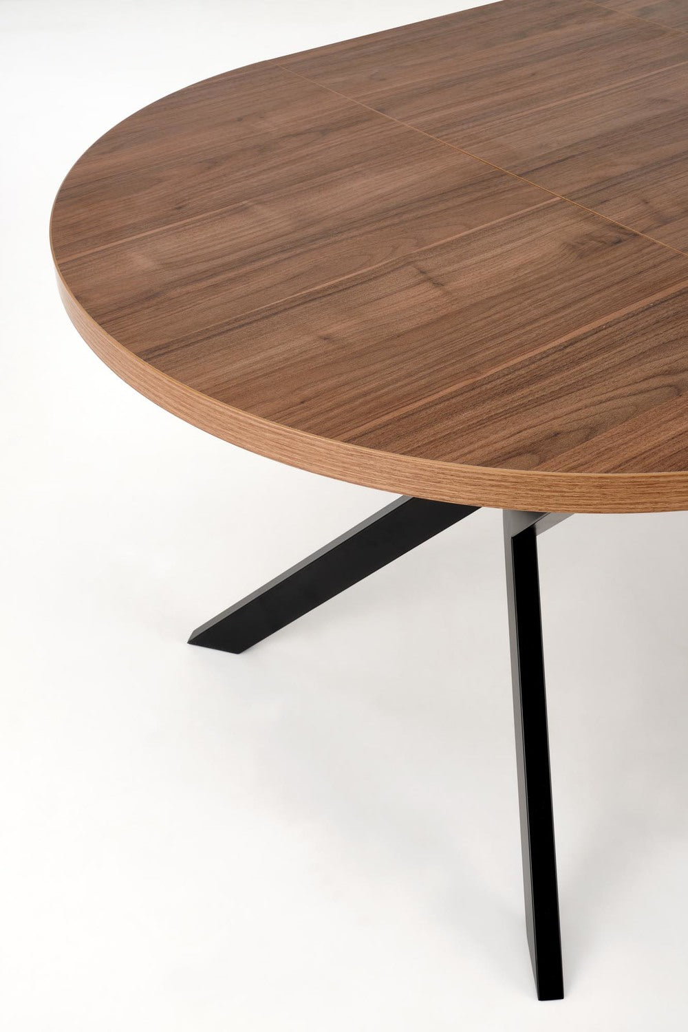 Galds Pero 100/75 cm valrieksts/melns - N1 Home