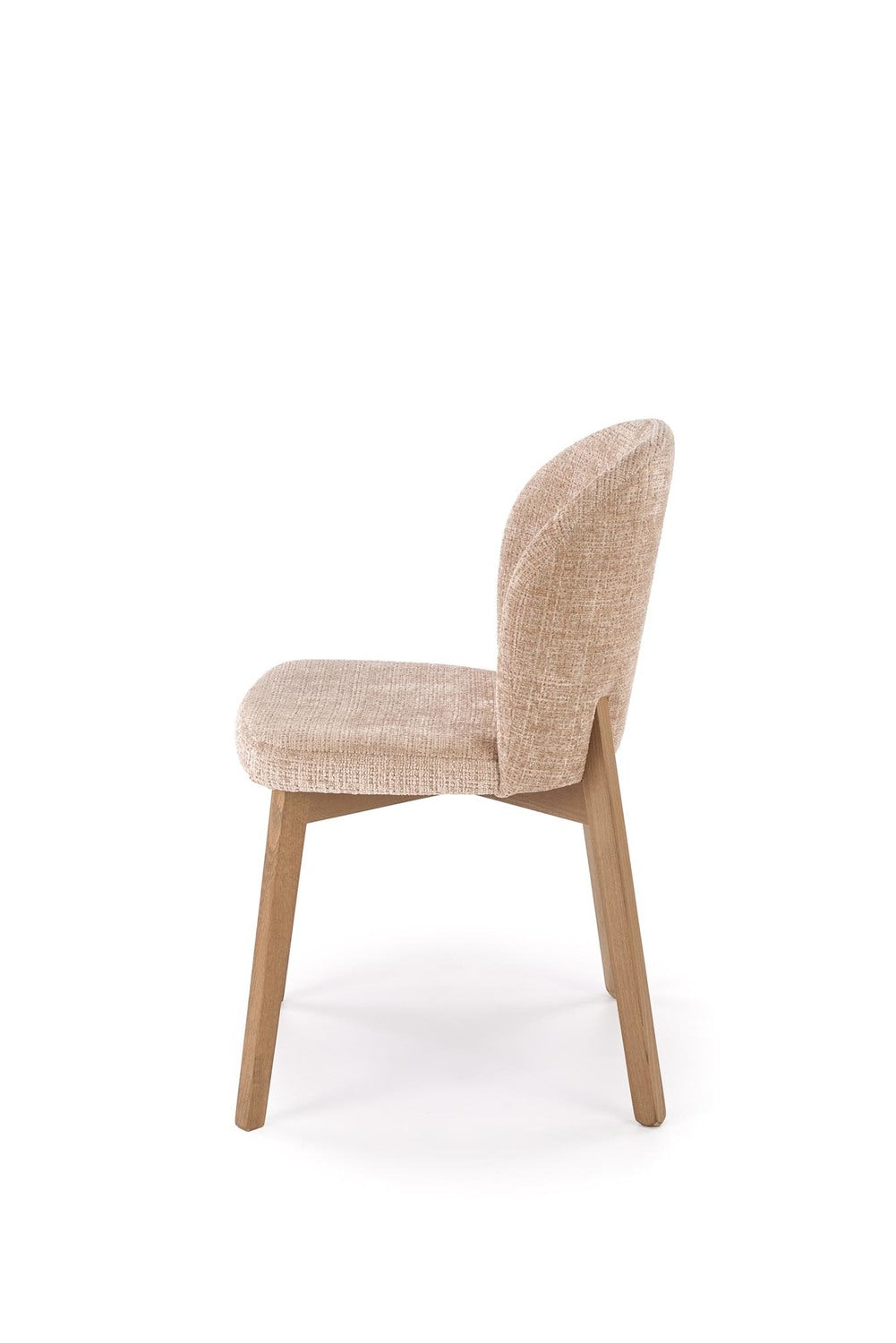 Krēsls Noria 86/48/56/50 cm valrieksts/ bēšs - N1 Home