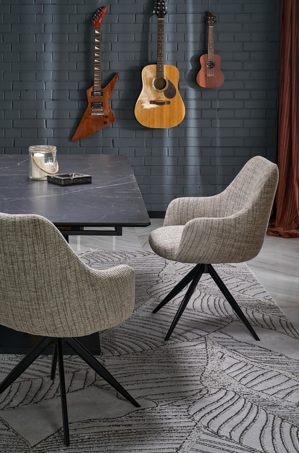 Krēsls Kxon  60/63/87/50 cm bēšs - N1 Home