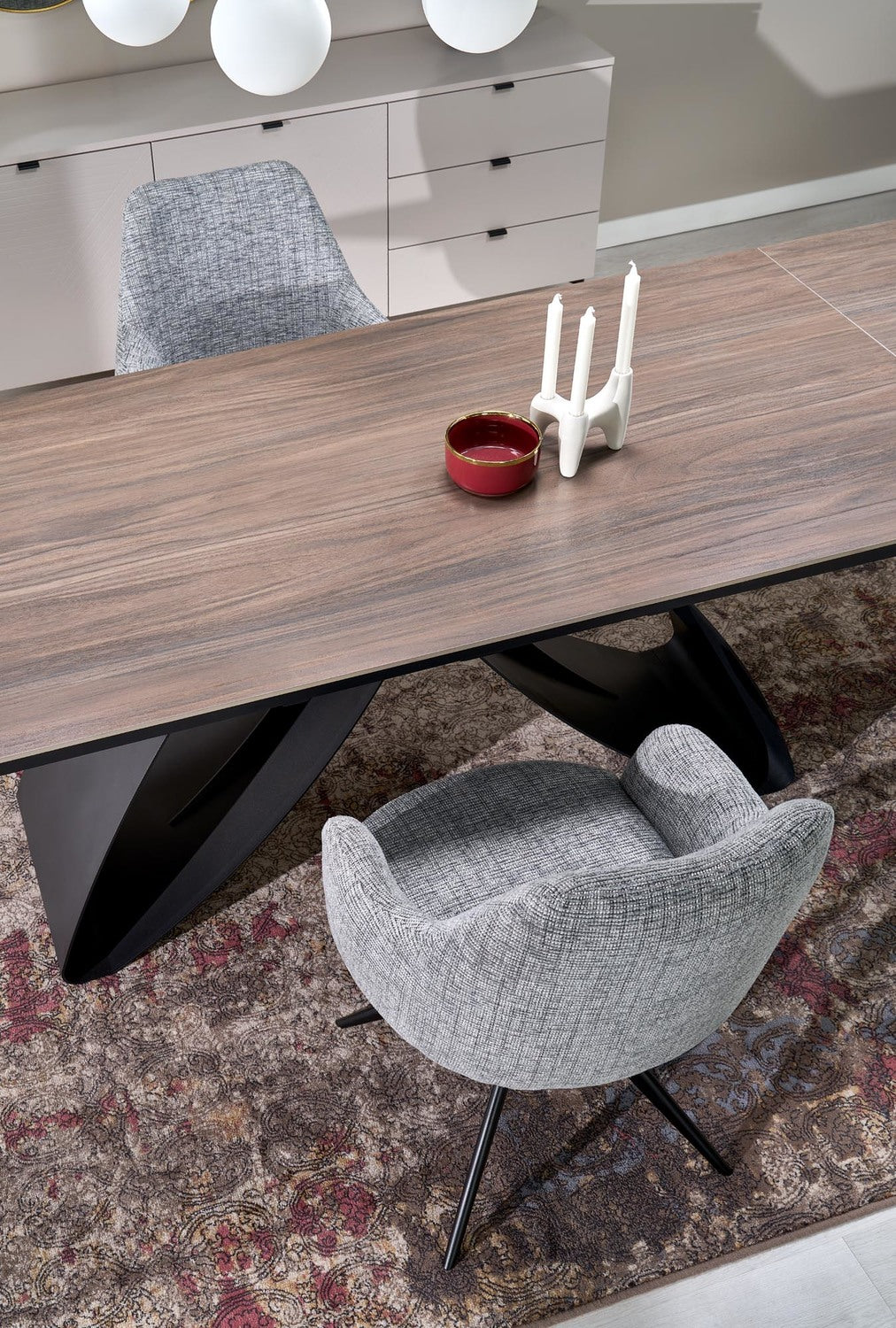 Krēsls Kxon  60/63/87/50 cm pelēks - N1 Home