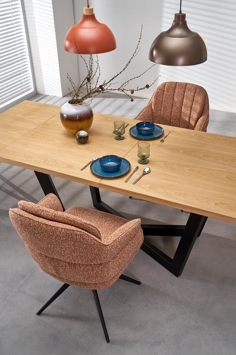 Krēsls Apuli 61/70/92/51 cm kaneļi - N1 Home