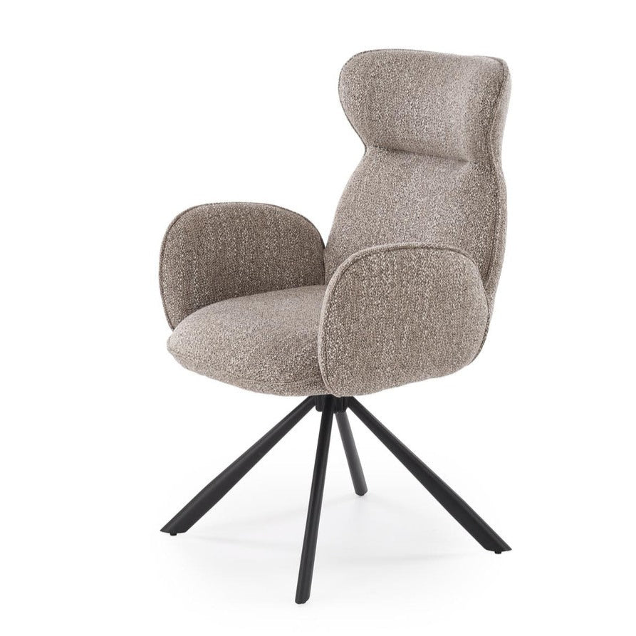 Krēsls Loko 63/64/93/50 cm tumši bēšš - N1 Home