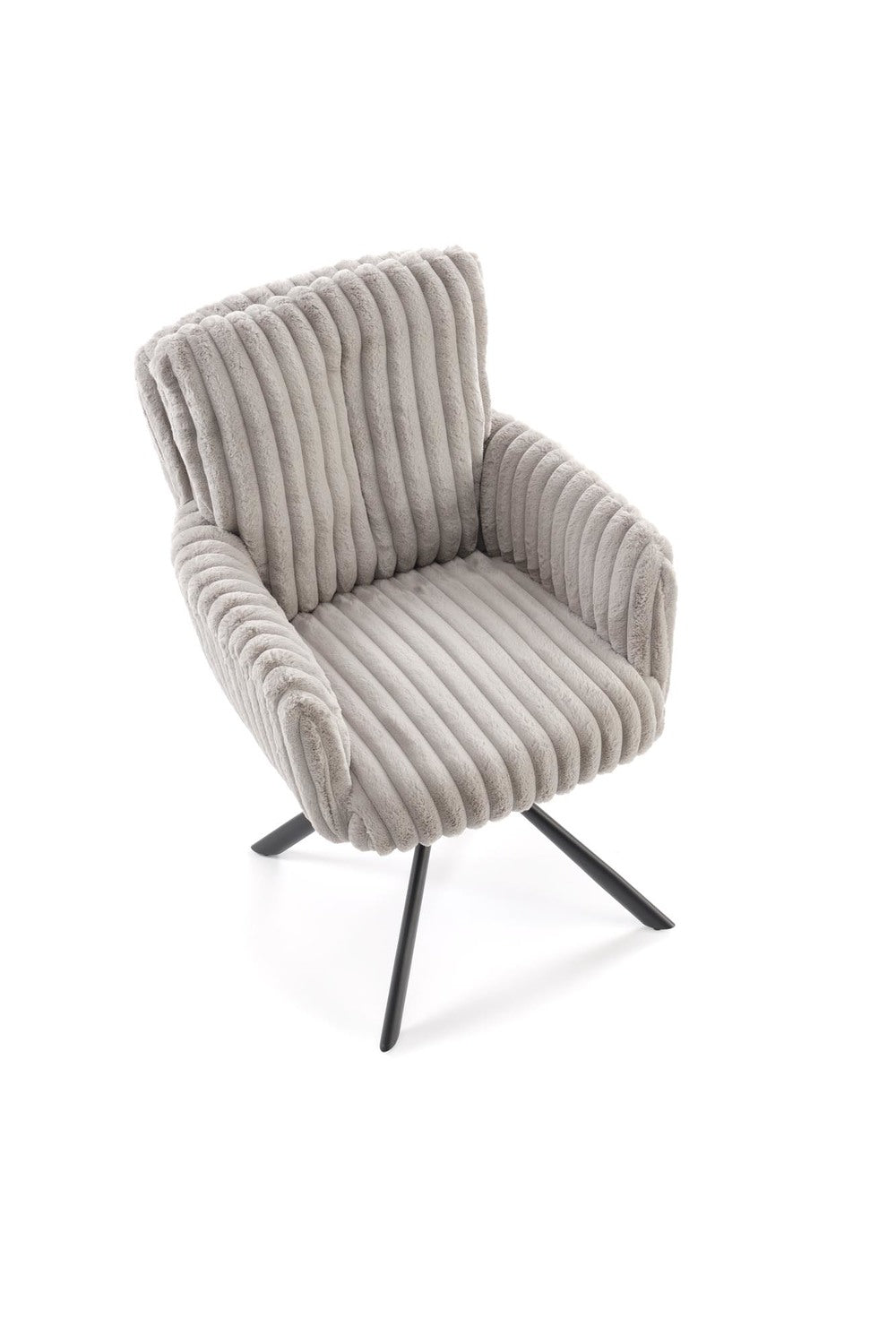 Krēsls Lido 62/68/93/52 cm pelēks - N1 Home