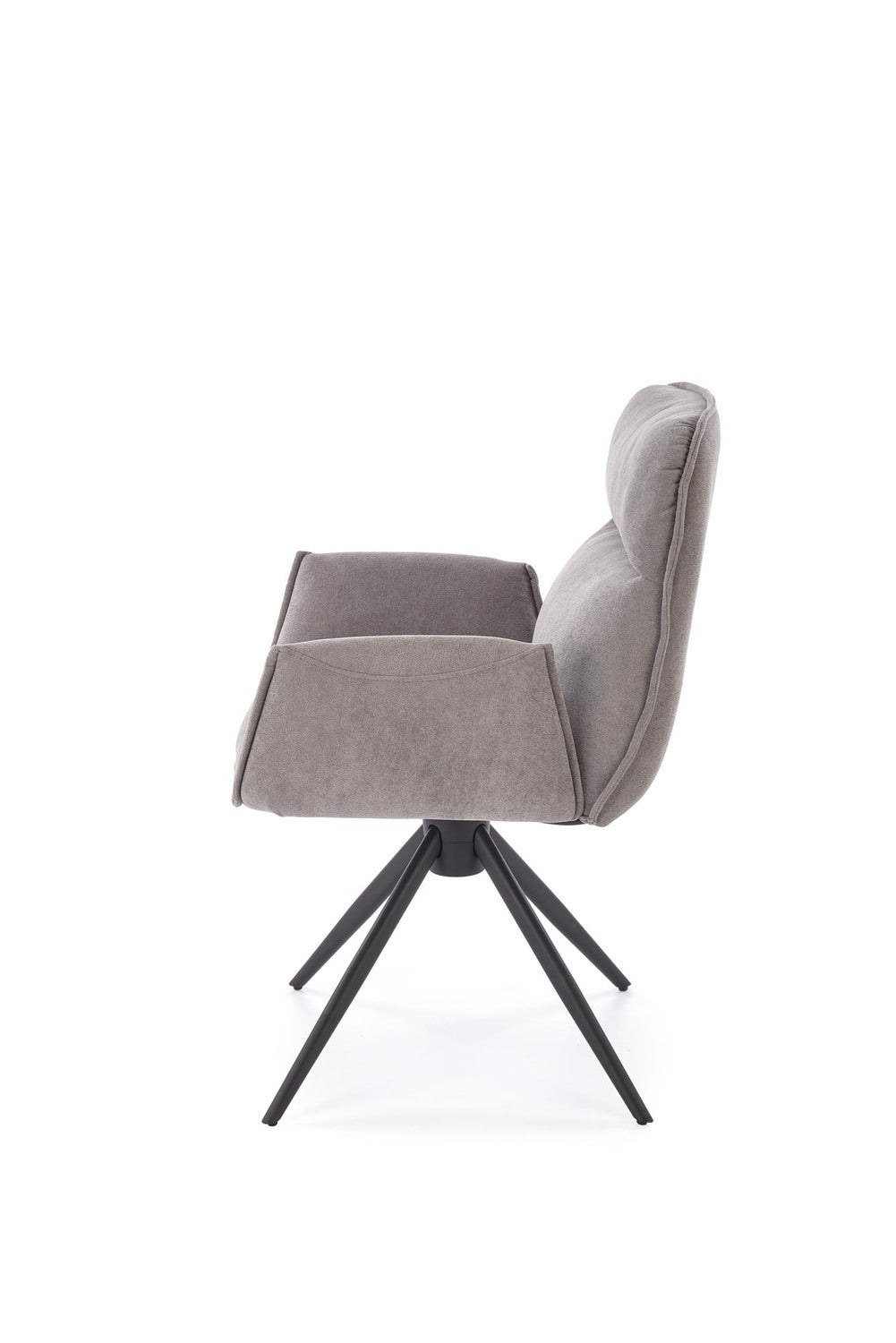 Krēsls Kohto 60/60/88/49 cm pelēks - N1 Home