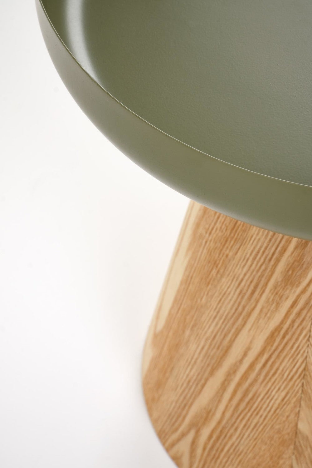 Kafijas galds Gino 40/42 cm dabīgs/zaļš - N1 Home