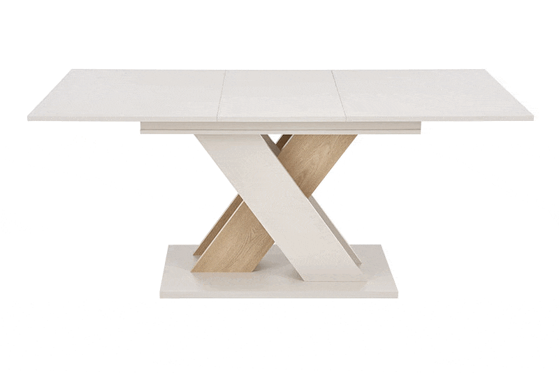 Galds Xareo 130/85/76 cm kašmirs/kremonas ozols - N1 Home