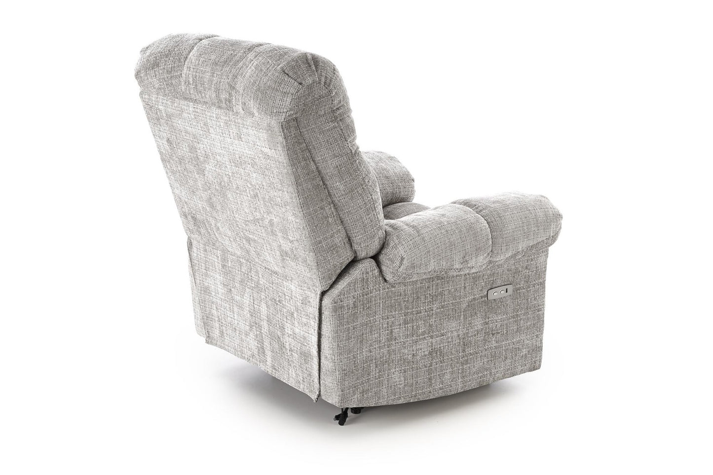 Krēsls Amols 105/168-100/86-100/55-50 cm pelēks