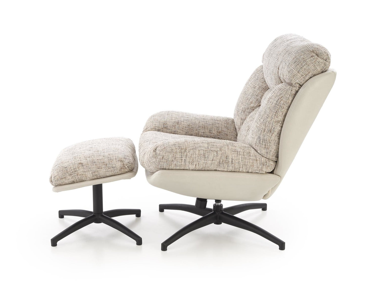 Krēsls Krons 78/90/98/46 cm bēšs - N1 Home