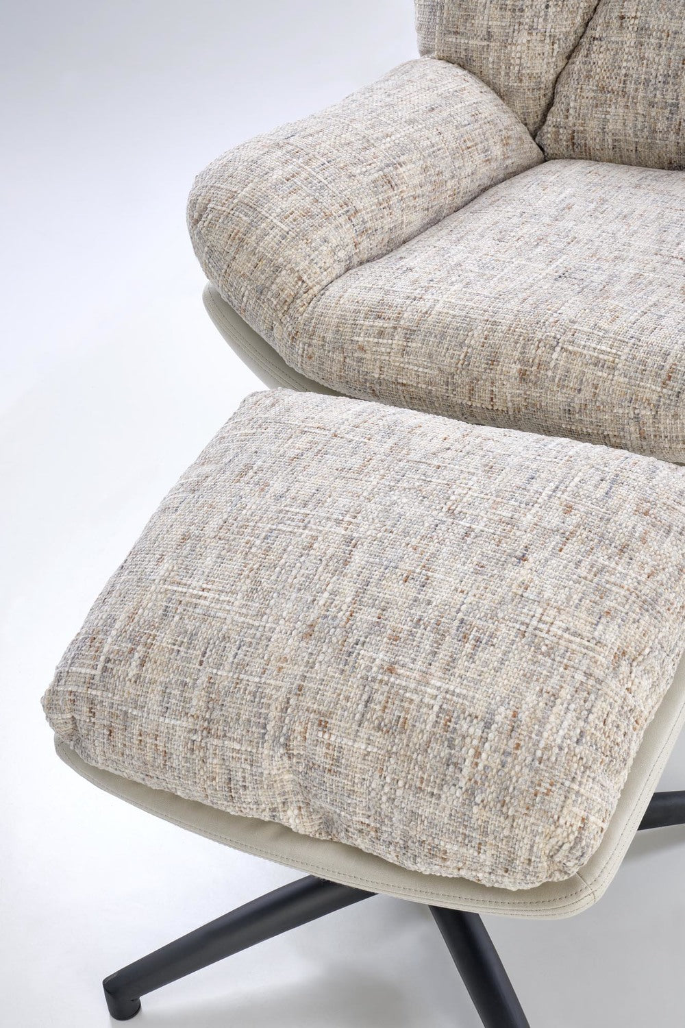 Krēsls Krons 78/90/98/46 cm bēšs - N1 Home