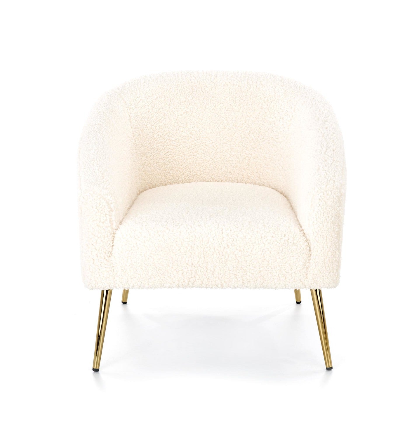 Krēsls Griti 77/67/78/45 cm krēms/zelts - N1 Home