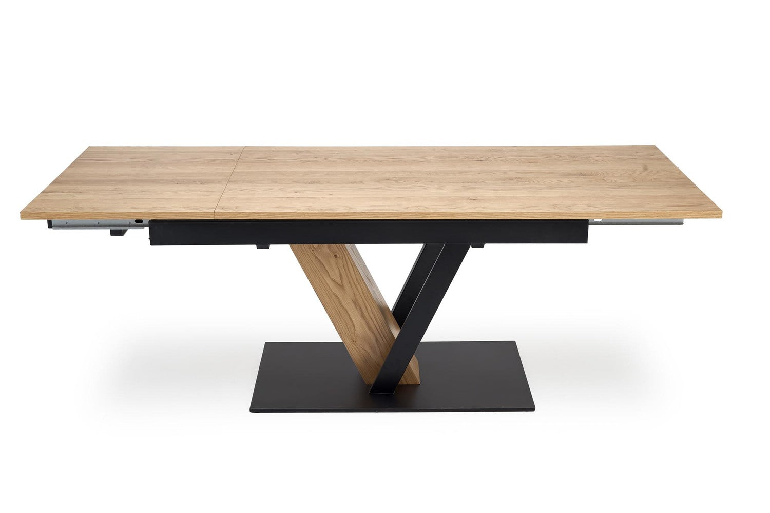 Galds Fani 160/90/78 cm dabīgs/melns - N1 Home