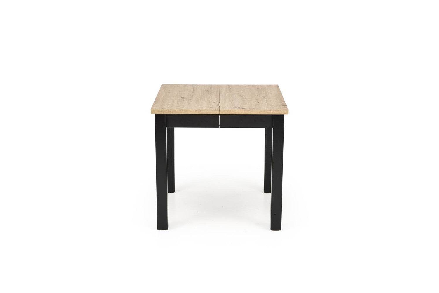 Galds Kubi 80/80/76 cm amatniecisks ozols/melns - N1 Home