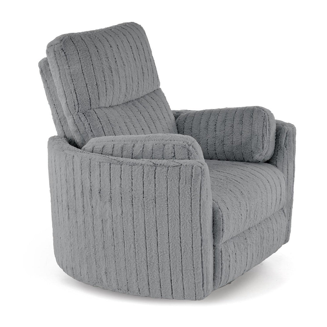 Krēsls Pegals 110/100–170/108–81/45 cm pelēks