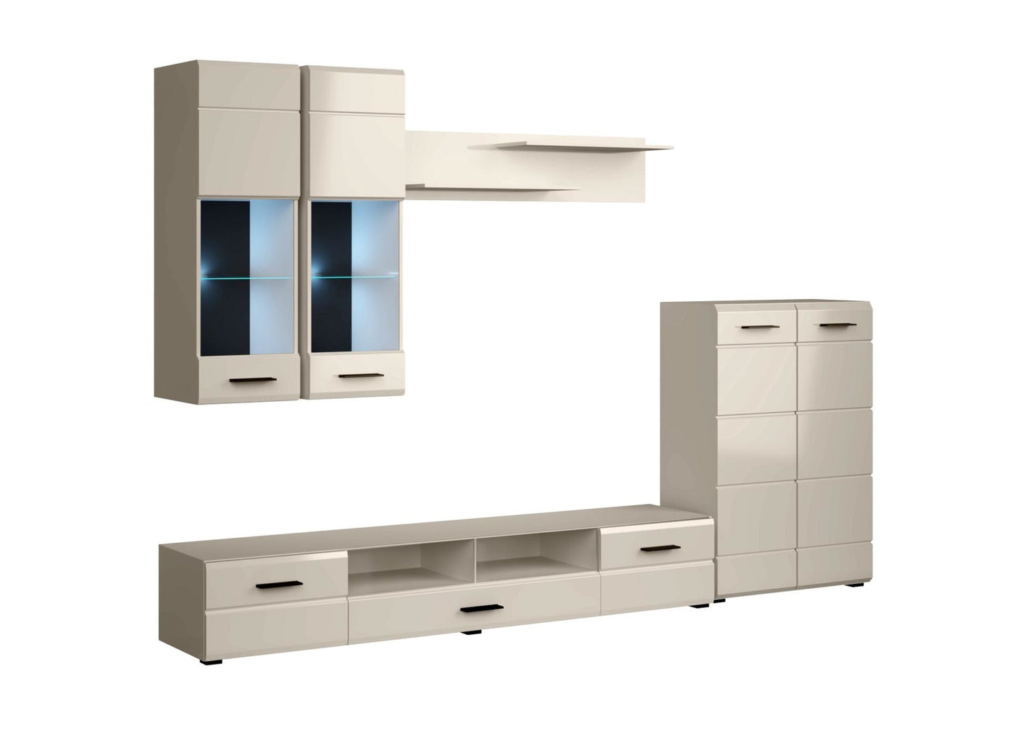 Mēbeļu komplekts Valena 280 cm kašmirs - N1 Home