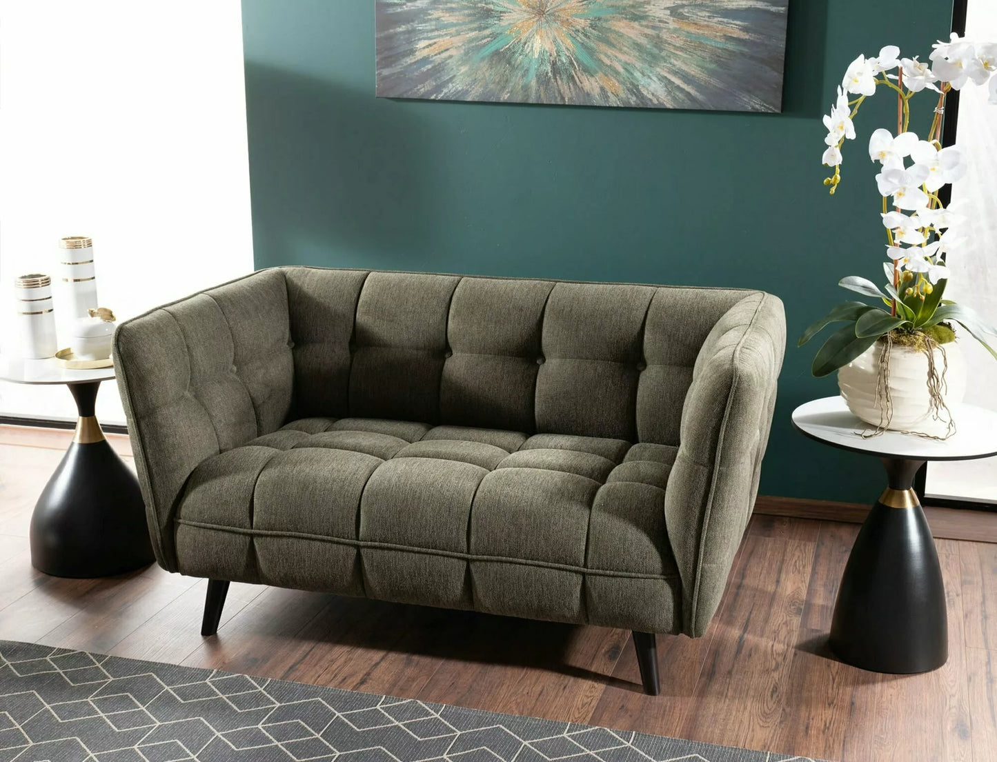 Sofa Casti Brego 85/145/78 cm olīves - N1 Home