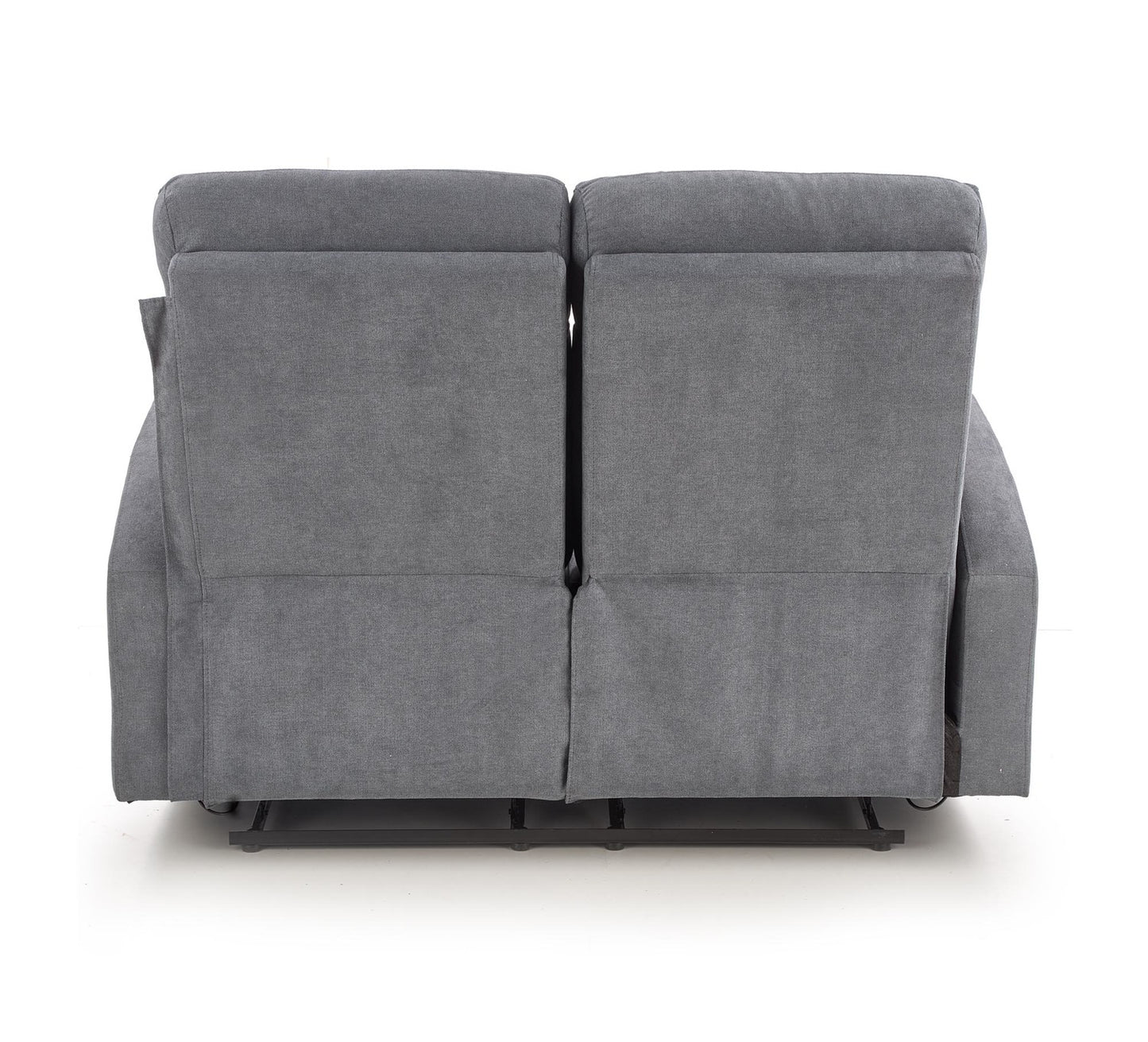 Dīvāns Osals 128/95-158/100-79/49 cm pelēks - N1 Home