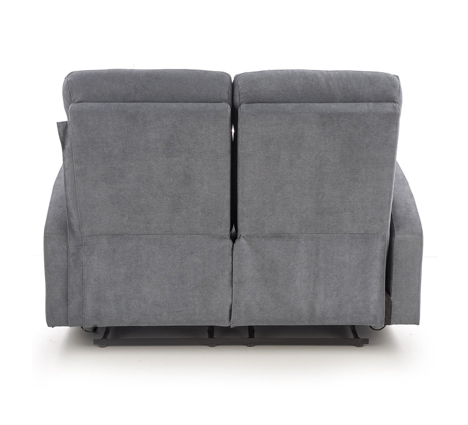 Dīvāns Osals 128/95-158/100-79/49 cm pelēks - N1 Home