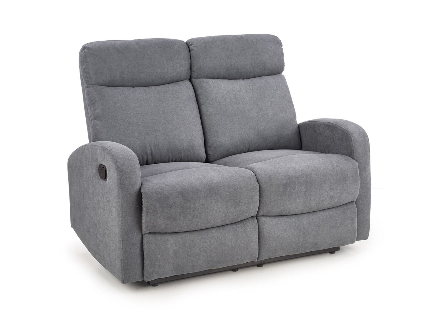 Dīvāns Osals 128/95-158/100-79/49 cm pelēks - N1 Home