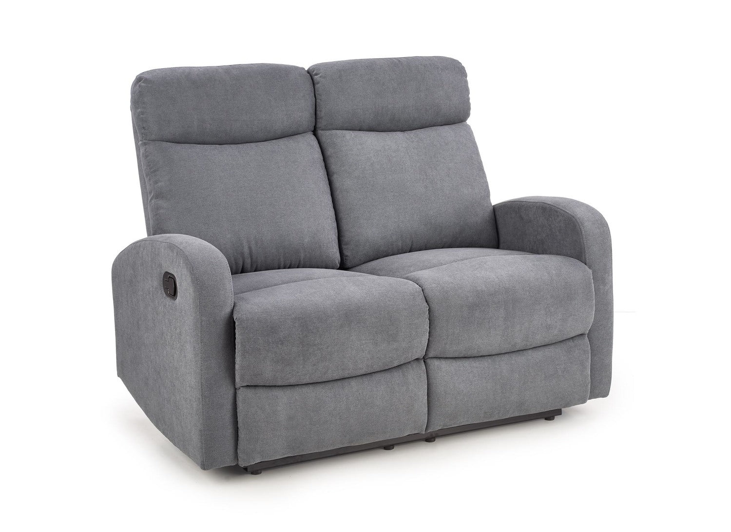 Dīvāns Osals 128/95-158/100-79/49 cm pelēks - N1 Home